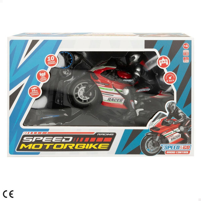 Ferngesteuertes Motorrad Speed & Go Motorrad 1:10 2 Stück