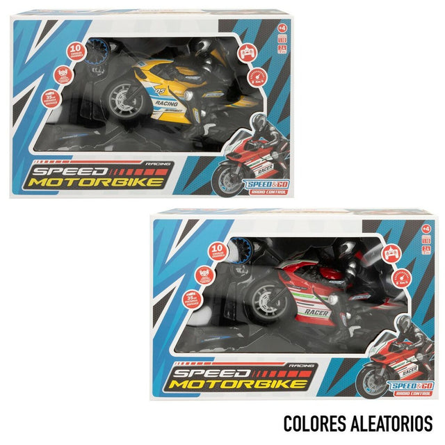 Ferngesteuertes Motorrad Speed & Go Motorrad 1:10 2 Stück