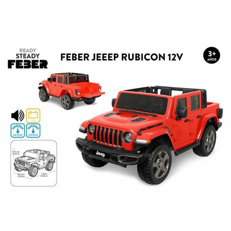 Elektroauto für Kinder Feber Rubicon  12 V Jeep