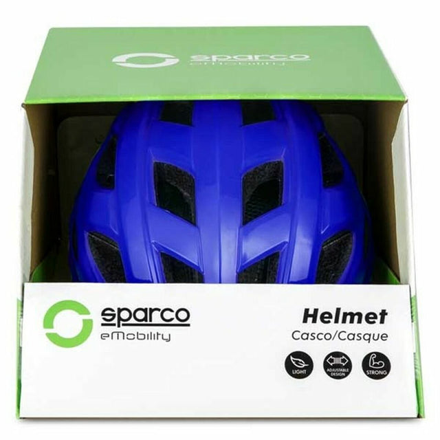 Helm für Elektroroller Sparco SPCSE300BL Blau Größe L